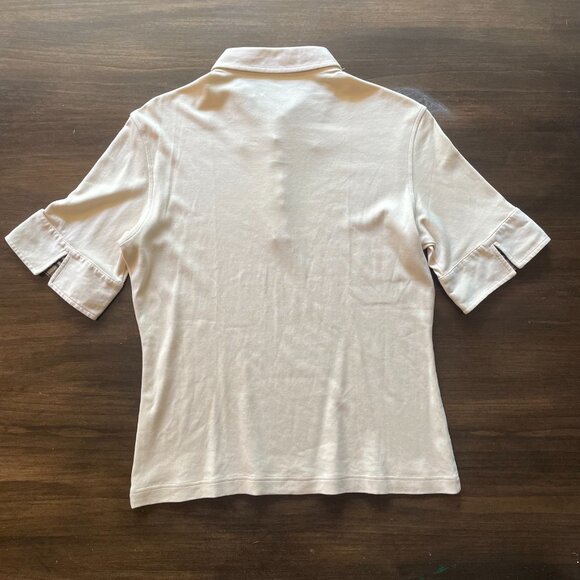 Burberry Polo Shirt Women's Size XL - Picture 2 of 7